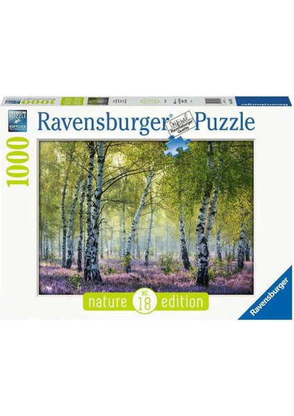 167531 Huş Ağaçları Puzzle, 1000 Parça, Çok Renkli