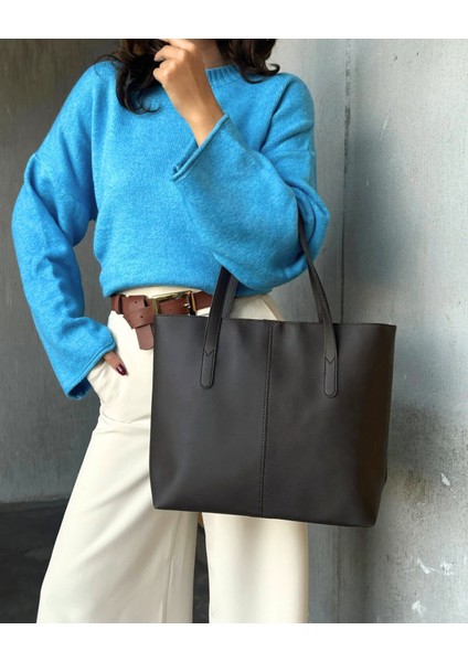 Lacost Dokulu Büyük Boy Kadın Kol ve Omuz Çantası