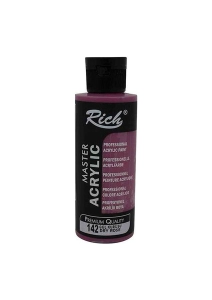 Rich Akrilik Boya Master 120 cc Gül Kurusu 142