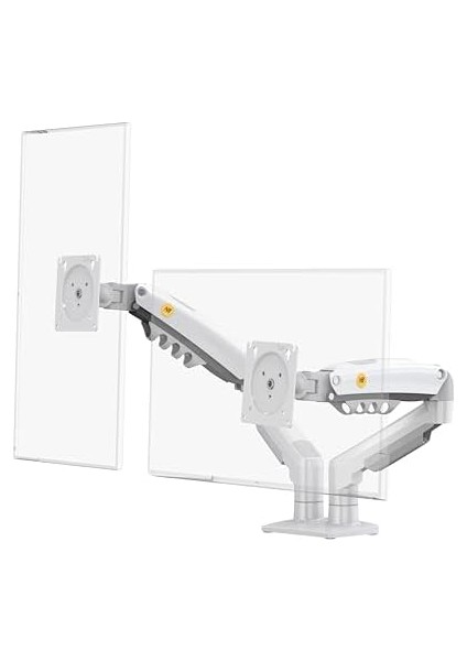 Bayou Nb F160 17-27" Çift Kol 2-9 kg Amortisörlü Monitör (Beyaz) modelleri