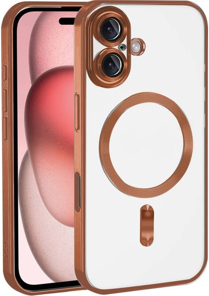 Apple iPhone 17 Kross Magneticsafe Kapak - Turuncu