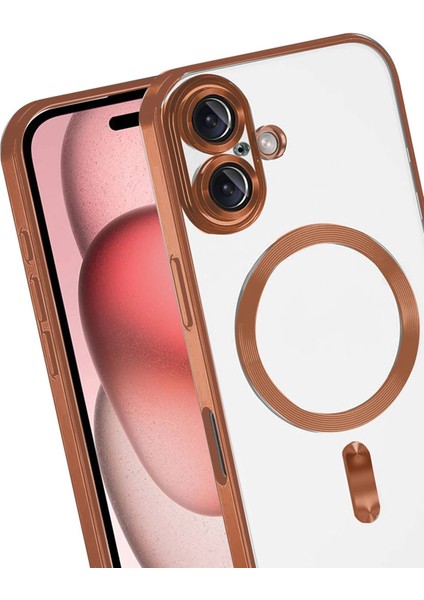 Apple iPhone 17 Kross Magneticsafe Kapak - Turuncu modelleri