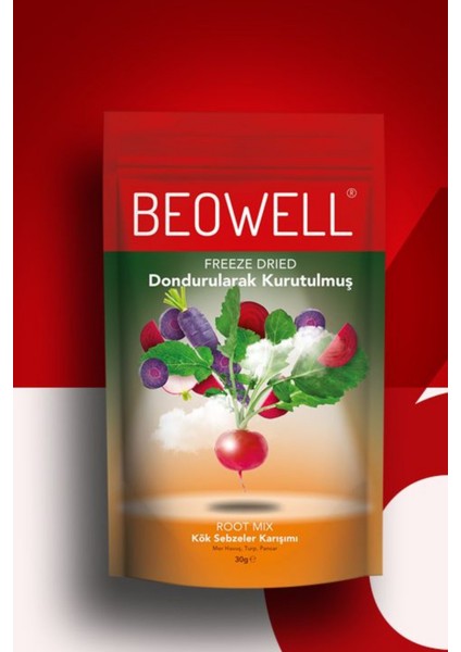 Rot Mix 6'lı Set Mor Havuç, Turp ve Pancar Kök Sebzeler Karışımı