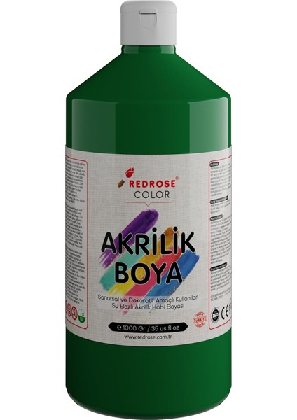 Rose Yeşil Akrilik 1000 gr