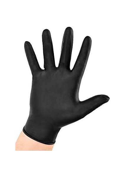 Pudrasız Siyah Nitril Eldiven, M modelleri
