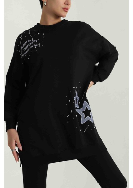 Yıldız Detaylı Tesettür Tunik