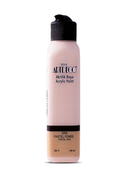 Artdeco Akrilik Boya 140 ml Pastel Pembe 070R-3006