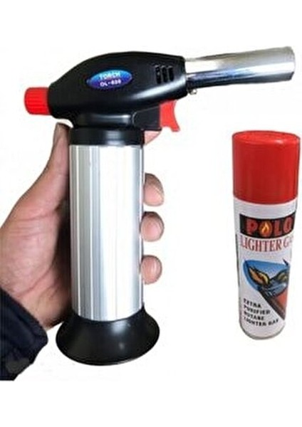 Büyük Boy Pürmüz Çakmak ve Gaz Hediye (5361)