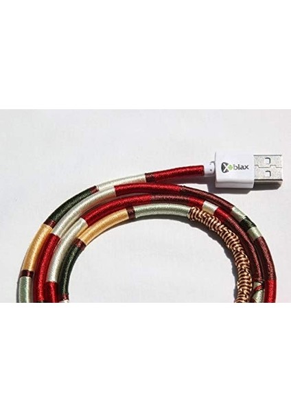 Handmade CC-025 Handmade Arizona Micro Şarj ve Data Kablosu, 100 cm modelleri