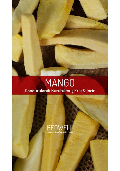 Nutri Quick – Freeze Dried Dondurularak Kurutulmuş Mango fiyatları