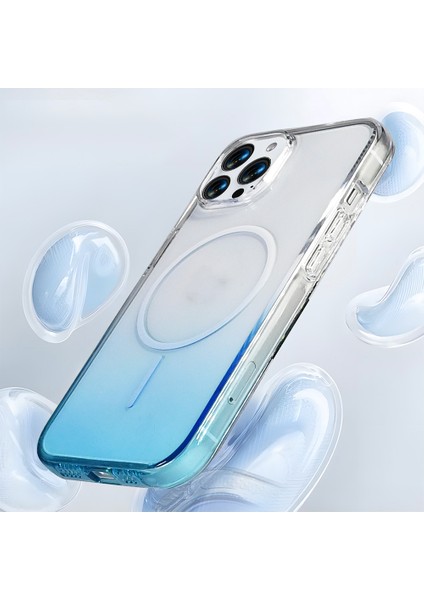 iPhone 16 Pro Max Kılıf M-Safe Şarj Özellikli Zore Septik Silikon Kapak - Siyah