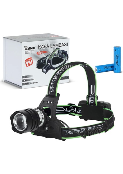 Tx6 LED Şarjlı Kafa Lambası WT-626 - Lisinya