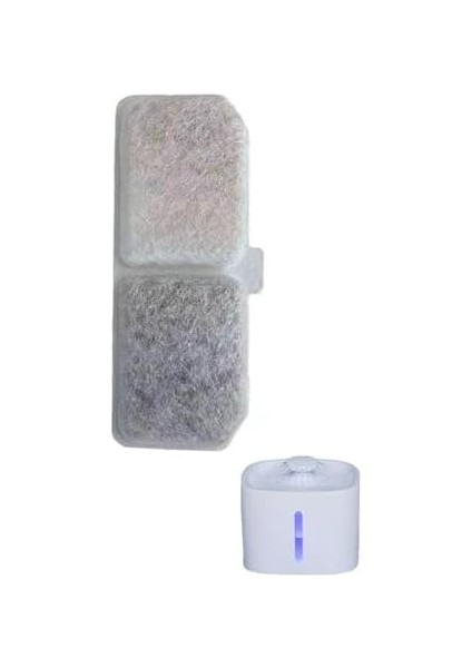 Su Sebili Yedek Filtre Evcil Hayvanlar Için Otomatik Kedi Su Şelalesi Filtresi modelleri