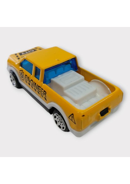 Küçük Metal Inşaat Araçları 7 cm - Pickup (Lisinya) modelleri