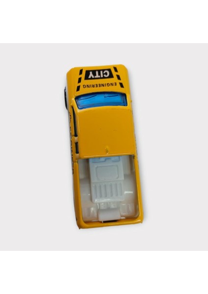 Küçük Metal Inşaat Araçları 7 cm - Pickup (Lisinya) fırsatları