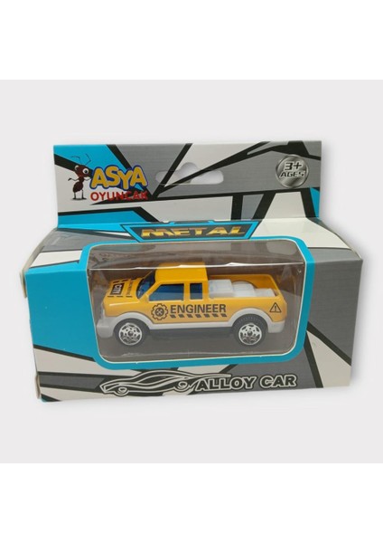 Küçük Metal Inşaat Araçları 7 cm - Pickup (Lisinya) indirimleri