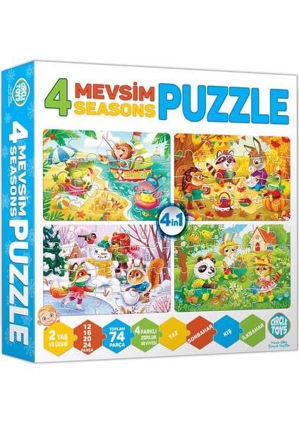 Toys 4 Mevsim Puzzle