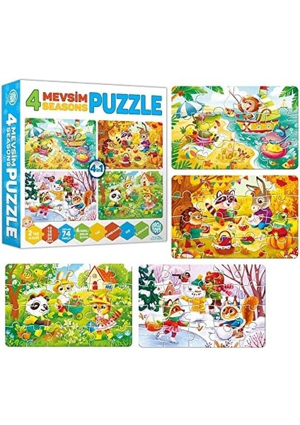 Toys 4 Mevsim Puzzle fiyatları