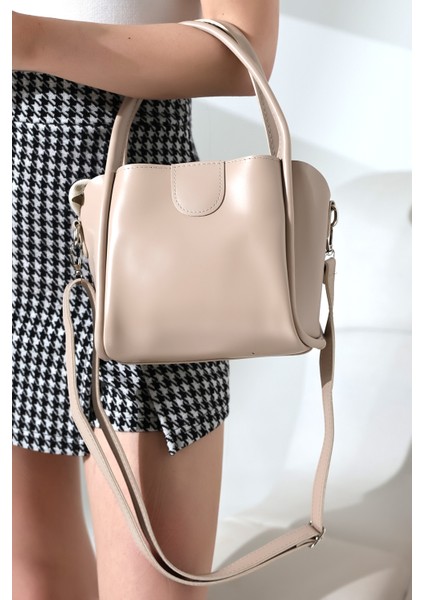 Mıknatıs Kapamalı Yavrulu Su Geçirmez El Kol Omuz Çantası,ekstra Askılı Kadın Çanta