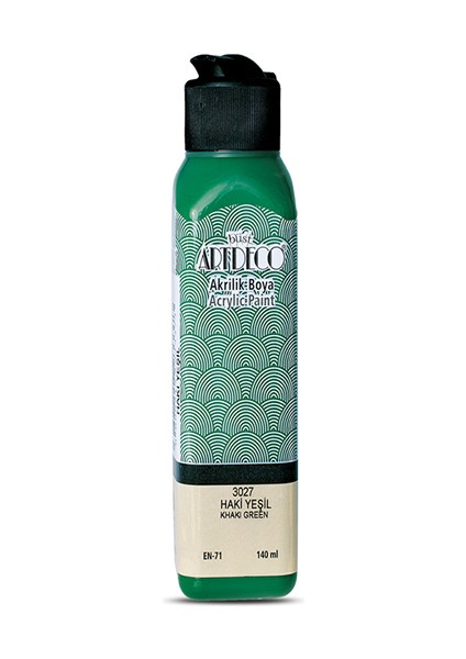Artdeco Akrilik Boya 140 ml Haki Yeşil 070R-3027 fiyatları
