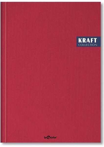 2017115/1 Defter Sert Kapaklı, Spiralli, 1.hamur Kağıt, 200 Sayfa, Bordo