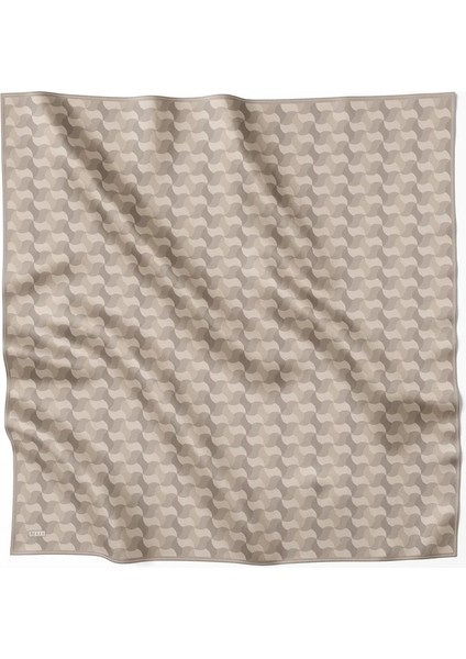 Geometrik Desen Ipek Twill Eşarp 4211D01 05 modelleri