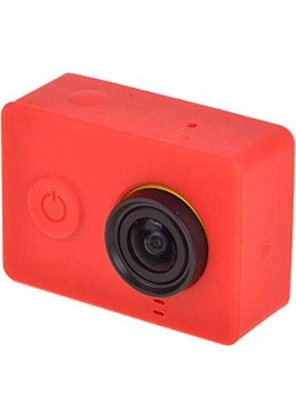 Yi Uyumlu Silikon Kılıf, Kırmızı, Tek Beden