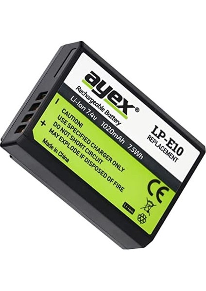 LP-E10 Batarya 1300D, 1200D, 1100D, Rebel T3, T5 Için fiyatları