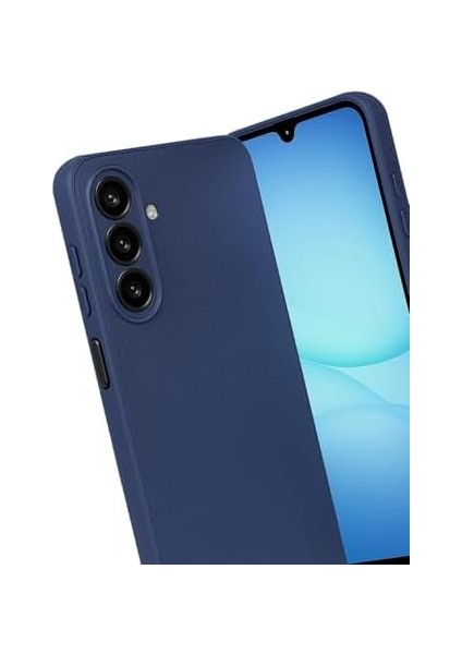 Galaxy A17 5g ile Uyumlu Kılıf Deri Görünümlü Thermax Silikon Kılıf Kamera Korumalı Kompakt Tasarım Galaxy A17 5g Için Deri Görünüm Kapak (Lacivert, Galaxy A17 5g) modelleri