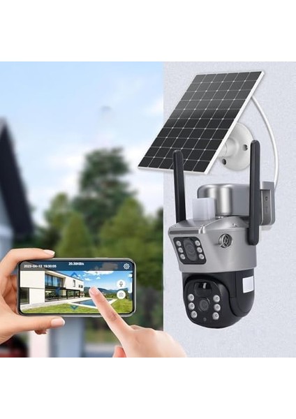 4g Güneş Enerjili Kamerası, Yüksek Çözünürlük, Geniş Kapsama (ETS4G-001) fiyatları