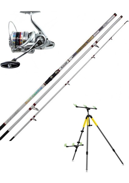 (Tam Takım) Furia 8000 - Medusa 420CM Surf Olta Takımı fiyatları