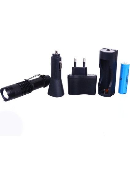 Orjinal 800 Lümen T6 Şarjlı El Feneri WT-086 - Lisinya fırsatları