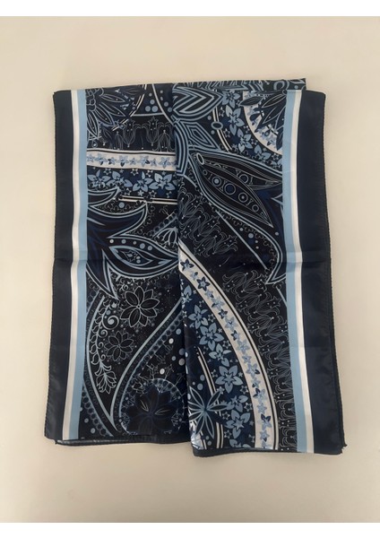 70X180 Lacivert Desenli Şal Fular fiyatları