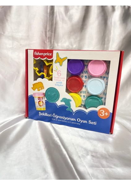 Şekilleri Öğreniyorum Oyun Hamuru Seti modelleri