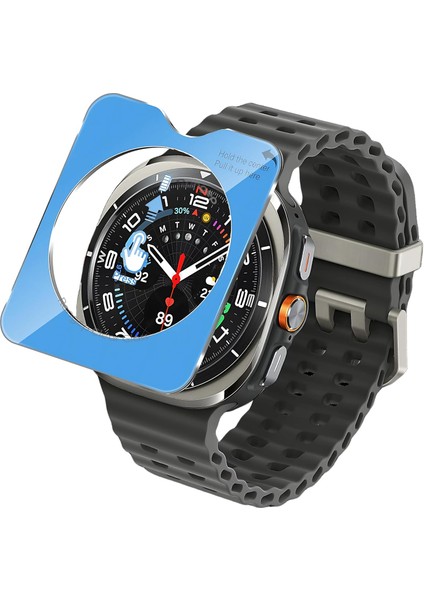 Galaxy 7 Ultra 47MM Için Kolay Uygulama Aparatlı Ekran Koruyucu 9h Sertliğinde Çizilmeye Karşı Koruyan Dokunma Hassasiyetini ve Görüntü Kalitesini Etkilemeyen Cam Filmi