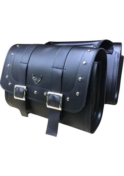 YAN ÇANTA TAKIMI 2Lİ SUNİ DERİ HEYBE DH03 KÜÇÜK