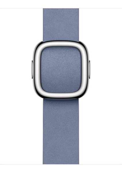 Band - Modern Tokalı Kayış - 41 mm - Lavanta Mavisi - Küçük Boy