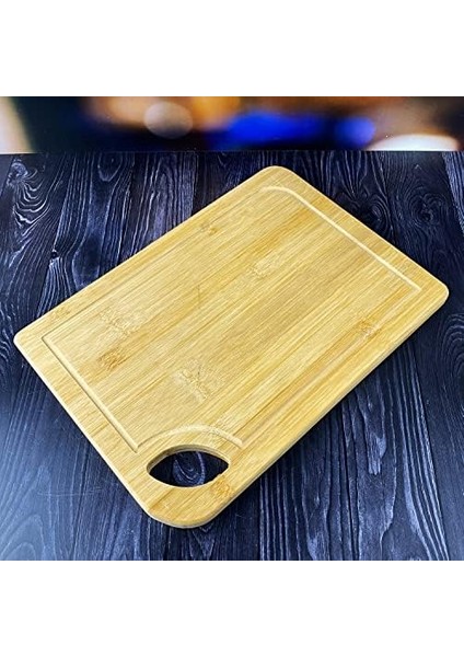 Bambu Kesme Tahtası Antibakteriel Yıkanabilir Doğrama Tahtası Dikdörtgen 34X24CM - B.EK-163 modelleri
