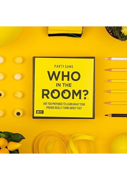 In The Room? Wer Im Raum? 21033 Sind Sie Bereit Zu Lernen, Was Wirklich Freunde About You Kartenspiel fiyatları