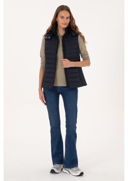 Kadın Lacivert Yelek (Dokuma) 50307992-VR033 fırsatları