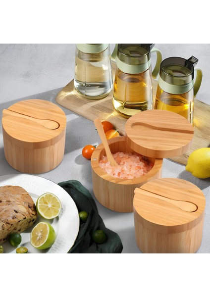 Ahşap Kaşıklı Baharatlık indirimleri