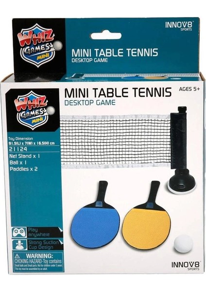 21124 Mini Masaüstü Masa Tenisi 5+