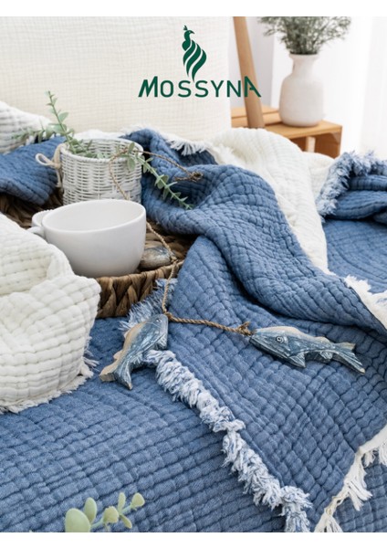 Moss Müslin Yorgan %100 Pamuk 6 Kat 2500 gr - 245 x 265 cm - 170 x 240 cm modelleri