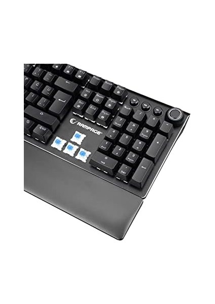 Thunder Switch Rgb Ledli Bilek Destekli Mekanik Oyuncu Gaming Klavye modelleri