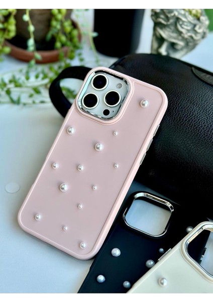 Aksesuar 16 Promax Uyumlu Pearl Oyuncak Tasarımlı Silikon Kılıf - Pembepearl