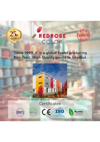 Rose Ana Renkler Parmak 6&apos;lı Set 6X500 gr fiyatları