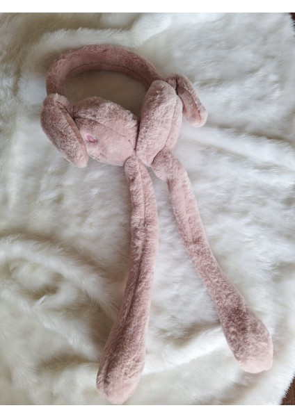 Peluş Tavşan Kulaklı Hareketli Yumuşak Sıcak Tutan Kulaklık fiyatları