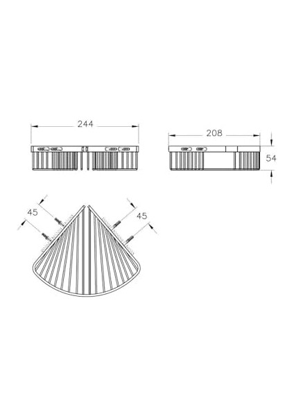 Base 200 A44159 Tekli Süngerlik, Krom fiyatları