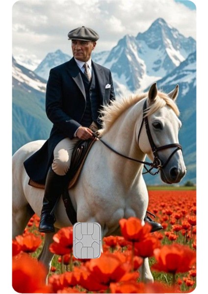 Kart Kaplama Sticter Etiket 6 Adet Atatürk 60003 indirimleri