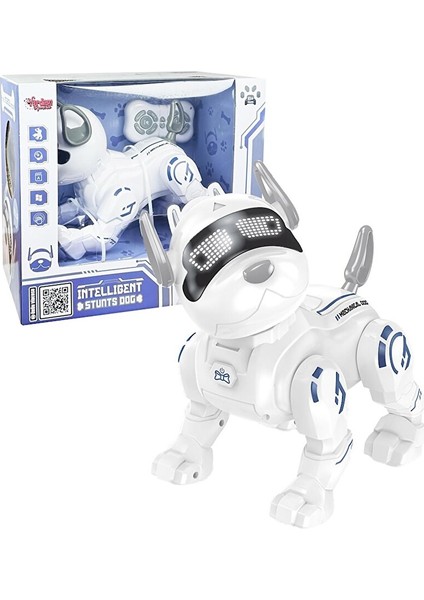 Uk Ff Şarjlı Işıklı ve Sesli Akıllı Köpek